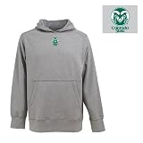 Colorado State Rams Hooded Sweatshirt - NCAA Antigua Mens Signature Hoodie Heather