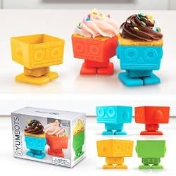 Yumbots Cupcake Molds