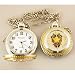 Souvenir Watch/Watches of Russia: KGB [Made in Russia. Diameter: 2 inches (5 cm). Souvenir pocketwatch on a chain, decorated with the mark of the KGB and the inscription, Russia - KGB (in Russian)] [A good watch is essential to every man's appearance. Here we offer an impressive option: a solid pocketwatch with historical significance. The famous dark sword-and-shield of the elite Soviet KGB stands out against the watch's shining silver and gold coloring. The clock's face features elegant but clear numbers; a matching chain is included. With this watch, you'll have little left to coordinate]