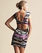 bebe Sunrise Cowl Knit Dress