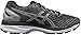 ASICS Women's Gel-Nimbus 18 Lite-Show Running Shoe, Black/Silver/Shark, 6.5 M US
