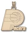 Indiana Pacers Logo 5/8". Charm/Pendant -14K/10K, Stainless Steel or Gold Plated