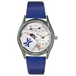 Unisex EMT Theme Navy Blue Leather
