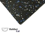 3/8 inch Elephant Bark Rubber Floor Mats - 4 feet wide rolls - Blue Steel color floor mat