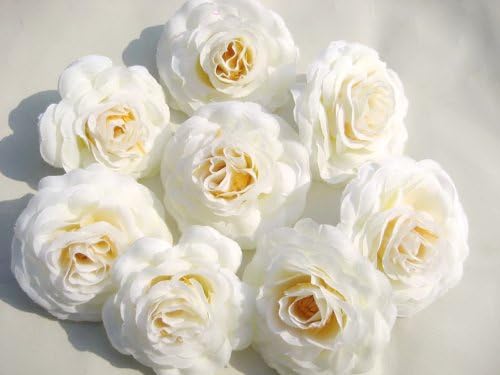 6x Rose Head Artificial Silk Flower Heads Craft Wedding Home Party Flower DIY Flower 2.8"/7cm Sf7