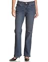 Aura from the Womens at Wrangler Womens Instantly Slimming Jean, Tinted Mid-Stone