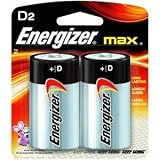 BATTERY "D" ENERGIZER 2 per Card