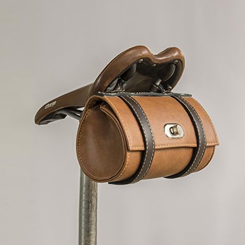 Vintage Bicycle Saddle Tool Bag Rear Leather Brooks Saddle Bike Cycling Retro