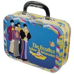 Beatles Yellow Submarine Large Tin Tote Lunch Box