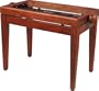 Musician's Gear Adjustable Piano Bench Frame Cherry
