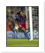 Ronaldinho FC Barcelona Double Matted 8x10 Photograph Goal Celebration