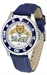 North Carolina A&T Aggies Suntime Competitor Poly/Leather Band Watch - NCAA College Athletics