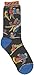 Laurel Burch Women's Single Pack Lively Nature Crew Socks, Birds of Paradise,9-11