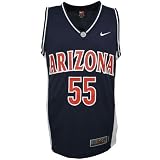 Nike Elite Arizona Wildcats #55 Navy Blue Youth Replica Basketball Jersey
