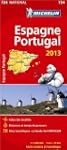 Carte NATIONALE Espagne Portugal 2013...
