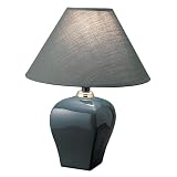 ORE International 606GN Ceramic Table Lamp, Green
