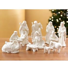  Mikasa Holiday Splendor 12-Pc Nativity Set