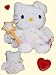 Ty Beanie Baby Hello Kitty Gold Angel Plush Toy