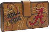Fossil Women's NCAA Wallet - Alabama - Letterman Clutch (Color: Saddle)