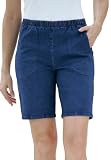 Woman Within Plus Size Stretch relaxed-fit shorts