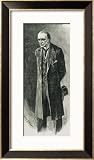 The Final Problem the Evil Professor Moriarty Framed Art Poster Print by Sidney Paget, 20x30