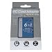Electronics : TENGIX 6-in-1 PCMCIA Card Adapter / Reader SM+ MS +MS Pro +SD + MMC + xD