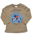 Ed Hardy Bull Dog Print Long Sleeve T-Shirt (12-24m)