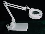 Long Reach, GXOMAG8064-2BH (8015), Professional Grade, Illuminated Desk Magnifier