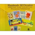 41 Handmade All Occasion Greeting Cards Collection with Decorative, Reusable Organizer Box with BONUS 24-ct All Occasion Greeting Card Box