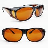 Eschenbach Solar Shields Sun Glasses Large Amber Filter