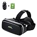 Glyby 3D VR Virtual Reality Glasses Headset with Head-mounted Headband and NFC Tag for 3.5-6.0 Inch Google, iPhone, Samsung Note, LG Nexus, HTC, Moto Smartphones