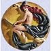 Midnight Gothic Witch Wall Medieval sculpture (The Digital Angel)
