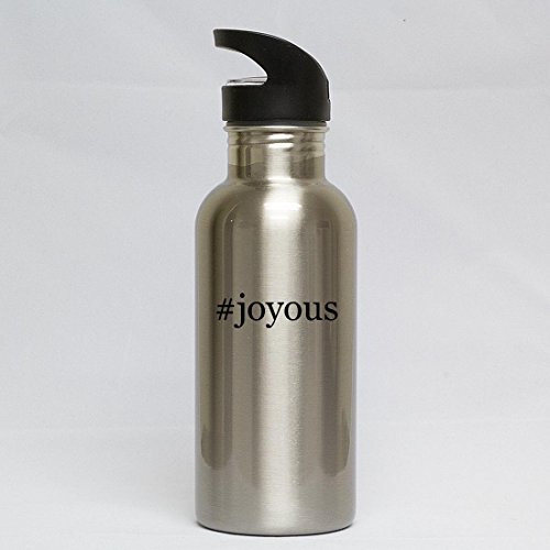 #joyous – Hashtag Silver 20oz Water Bottle