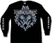 KINGDOM OF SORROW - 2 Skull - Black Longsleeve Shirt