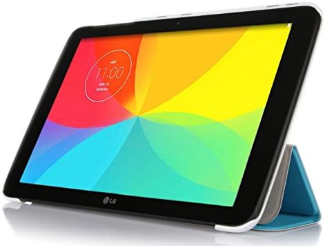 VSTN® LG G Pad V700 10.1 inch Wifi / LTE tablet Ultra-Thin Multi-angle Stand Slim Smart Cover Case with Auto Sleep/Wake Functio, [Life Time Warranty] (For LG G Pad 10.1, Blue)