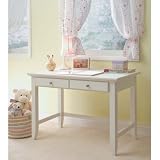 Home Styles Naples Student Desk in White Finish