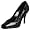 Black Patent Croc