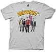 Mens The Big Bang Theory Bazinga! Group T-shirt