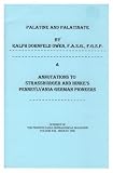  : Palatine and Palatinate; and Annotations to Strassburger and Hinke's Pennsylvania German Pioneers'