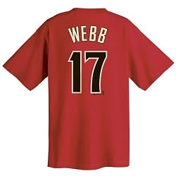 Brandon Webb Arizona Diamondbacks Name and Number T-Shirt