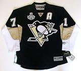 Evgeni Malkin Pittsburgh Penguins 09 Cup Reebok Premier Home Jersey - Large