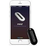 MYNT Smart Tracker & Remote - Thinnest (2 Coin Thin): Key, Wallet, Pet Separation Alarm, Key & Phone Finder, Mac Presenter Clicker, Selfie Remote (Black)