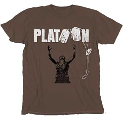 Platoon Logo Army Brown T-shirt Tee