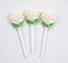 White Rose Lollipops (1 dz)