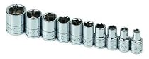SK 4910 10-Piece 1/4-Inch Drive 12 Point Standard Fractional Socket Set