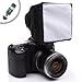 Pop-Up Soft Box External Flash Diffuser for Sony SLT-A77 , SLT-A57 , SLT-A65 , SLT-A99 and Many More Digital SLR Cameras - Includes 4-in-1 Card Reader!