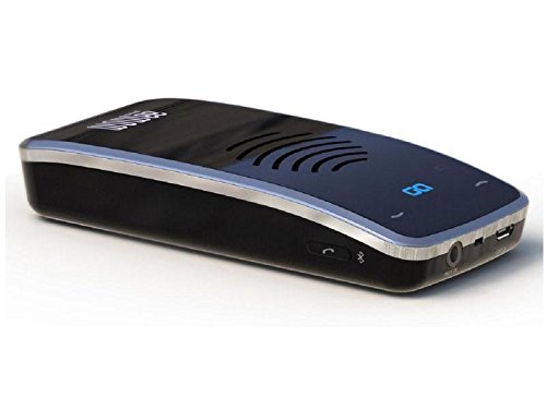 WOWee ONE Pro - Mini Bluetooth Portable Speaker With GEL Audio To Turn Surfaces Into Thumping Premium Bass Sound - Black/Chrome