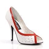 5 Inch Sexy High Heel Shoes Women's Dress Shoes Pump Shoes Single Sole White :  women heels heels toe 5 inch sexy high heel shoes womens dress shoes pump shoes single sole white red patent spectators twotoned