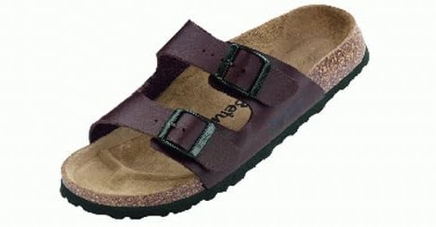 Betula Original 2-Strap Birko Flor Narrow width, Darkbrown 38 N EU