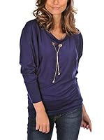 La Bella Donna Blusa Draxler (Azul Marino)